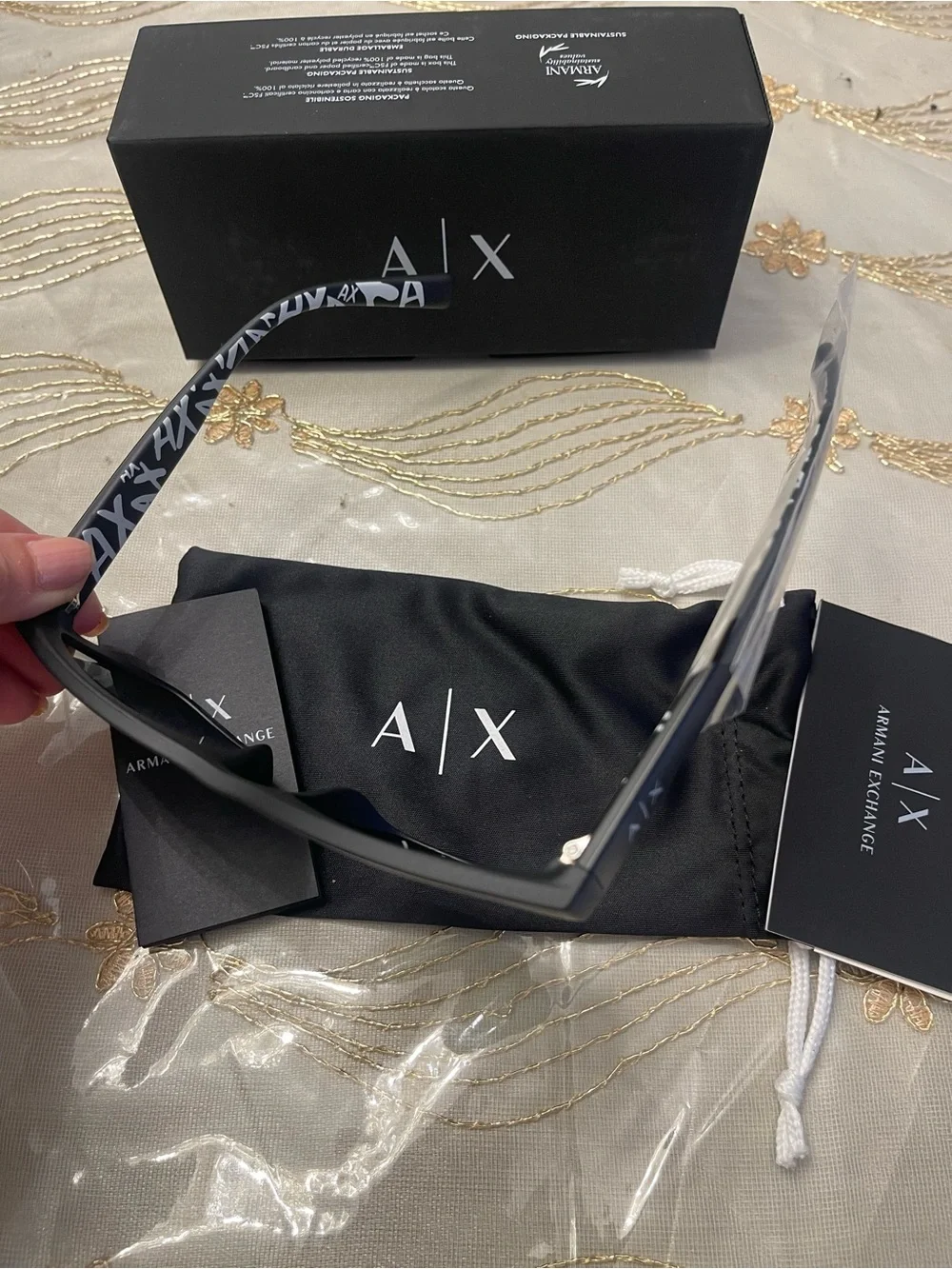 NWT Armani exchange unisex sunglasses AX4088S 52